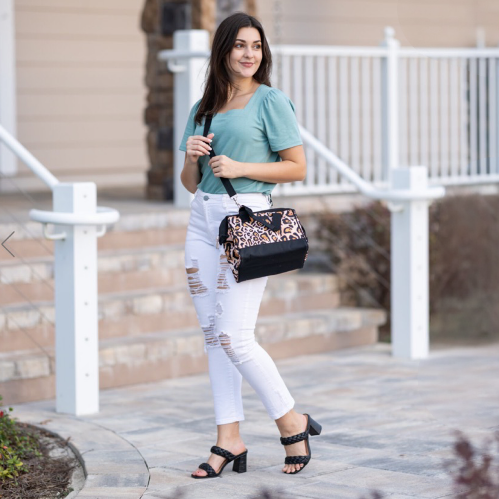 10" Sachi (Style 34) Insulated Leak Proof Lunch Tote - w/ Handle & Strap