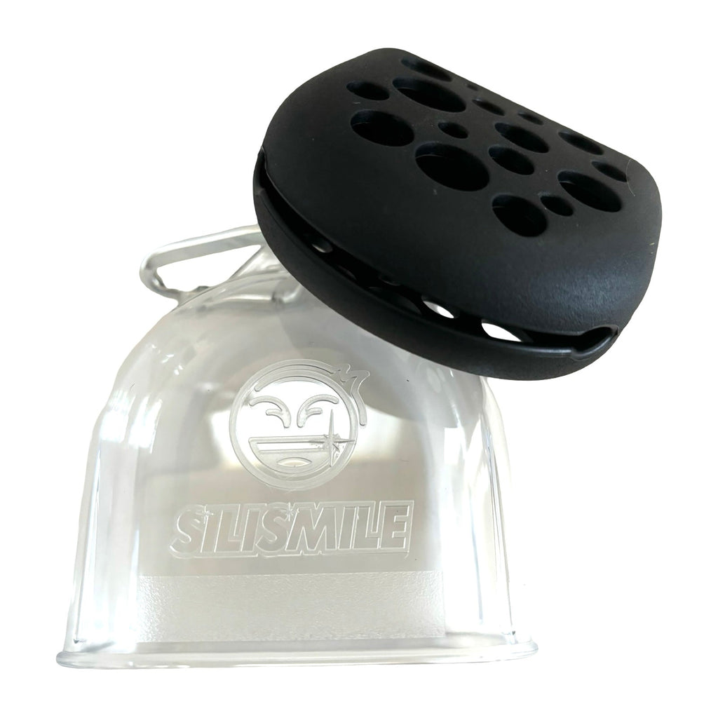 SILISMILE Mouth Appliance, Retainer, Guard - Holder & Cleaner