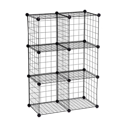 6pk Honey Can Do Steel Wire Storage Cubes - Customizable