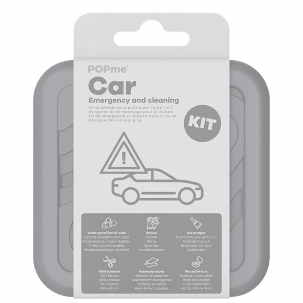 24pc POPme Emergency First Aid Kit Car Emergency & Cleaning Kit