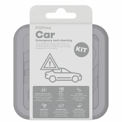 24pc POPme Emergency First Aid Kit Car Emergency & Cleaning Kit