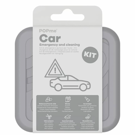 24pc POPme Emergency First Aid Kit Car Emergency & Cleaning Kit