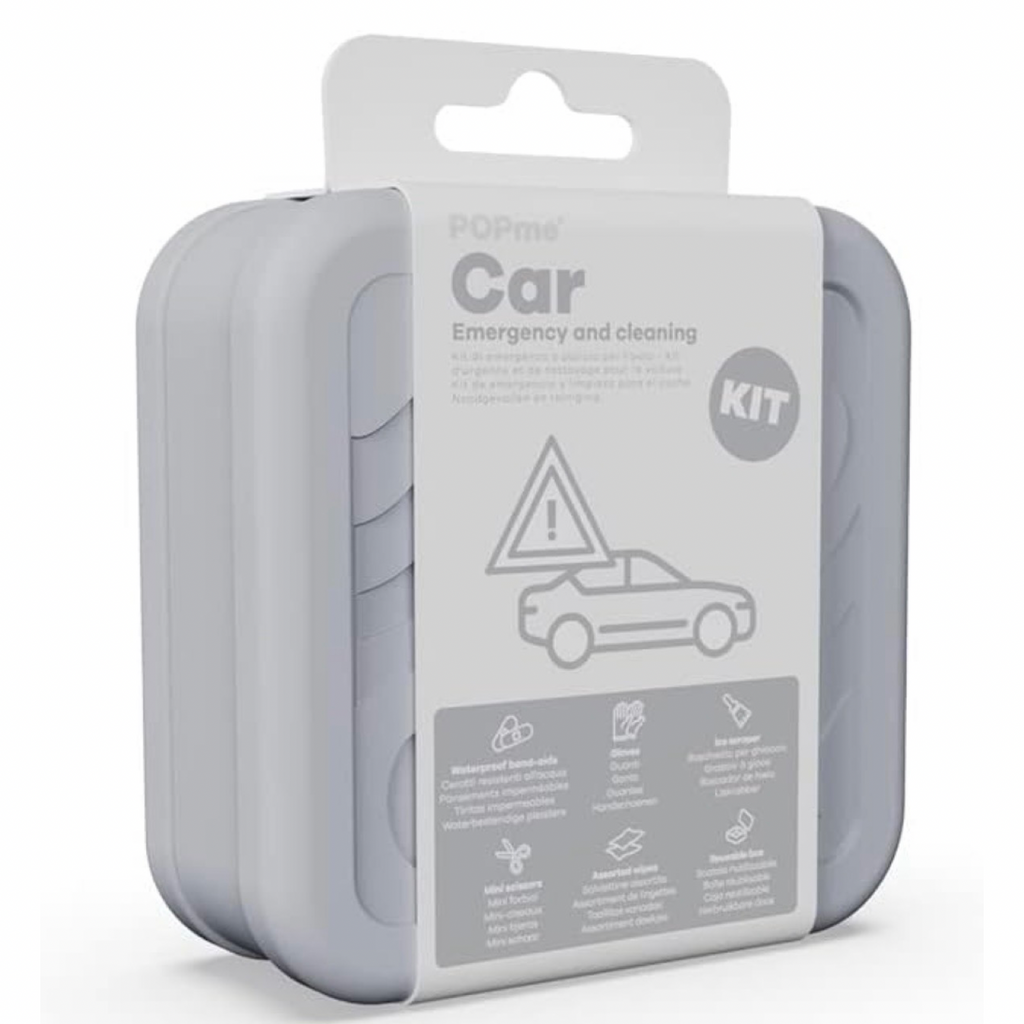24pc POPme Emergency First Aid Kit Car Emergency & Cleaning Kit