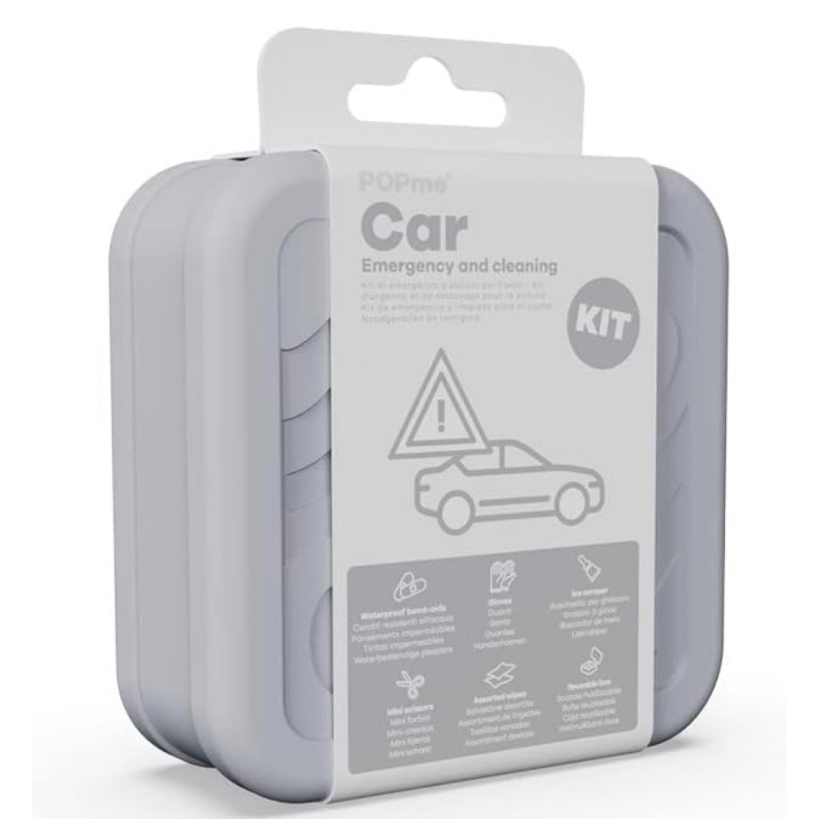 24pc POPme Emergency First Aid Kit Car Emergency & Cleaning Kit