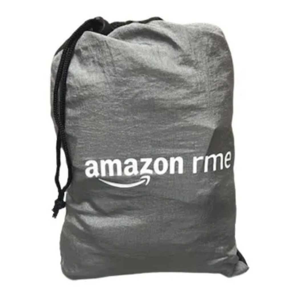 Basecamp Lightweight Portable Hammock w/ Rope & 2 Carabiners -  Easy Setup!