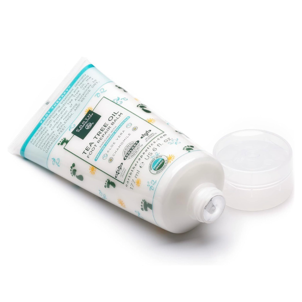 2pk Earth Therapeutics 1.7oz Tea Tree Oil Foot Repair Balm