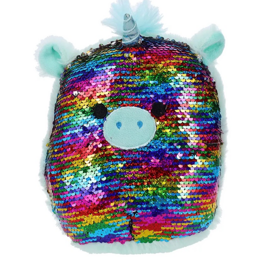 8" Reversible Sequin Plush for Sensory Play  - Choose From 3 Styles!