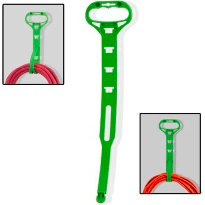 2pk Heavy Duty Hanging Adjustable Strap Organizer for Cords, Hoses & More