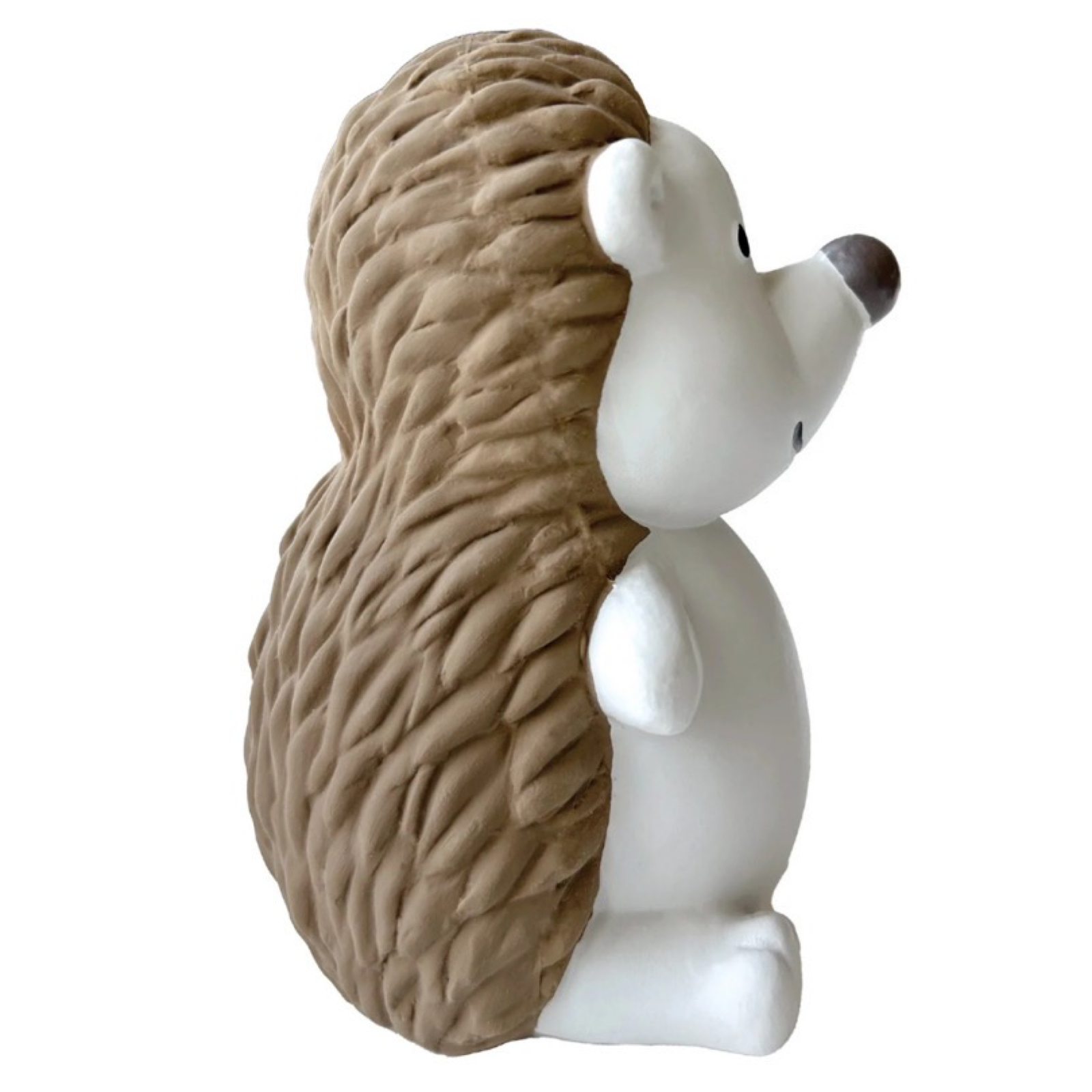 4.5" Hedgehog Dog Toy With Squeaker For Fetch and Chewing - 100% Non-Toxic Latex