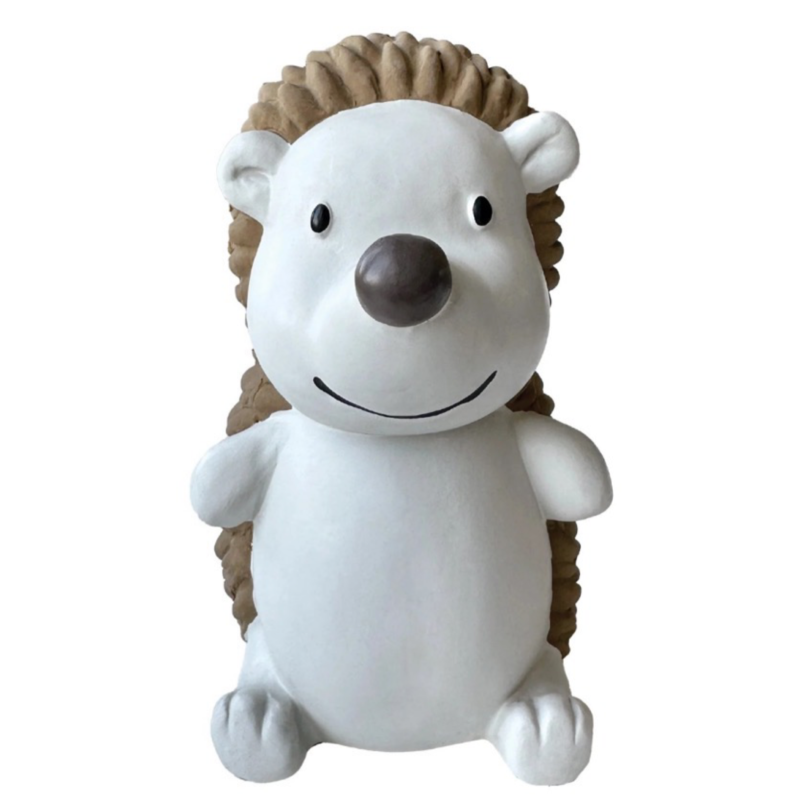 4.5" Hedgehog Dog Toy With Squeaker For Fetch and Chewing - 100% Non-Toxic Latex