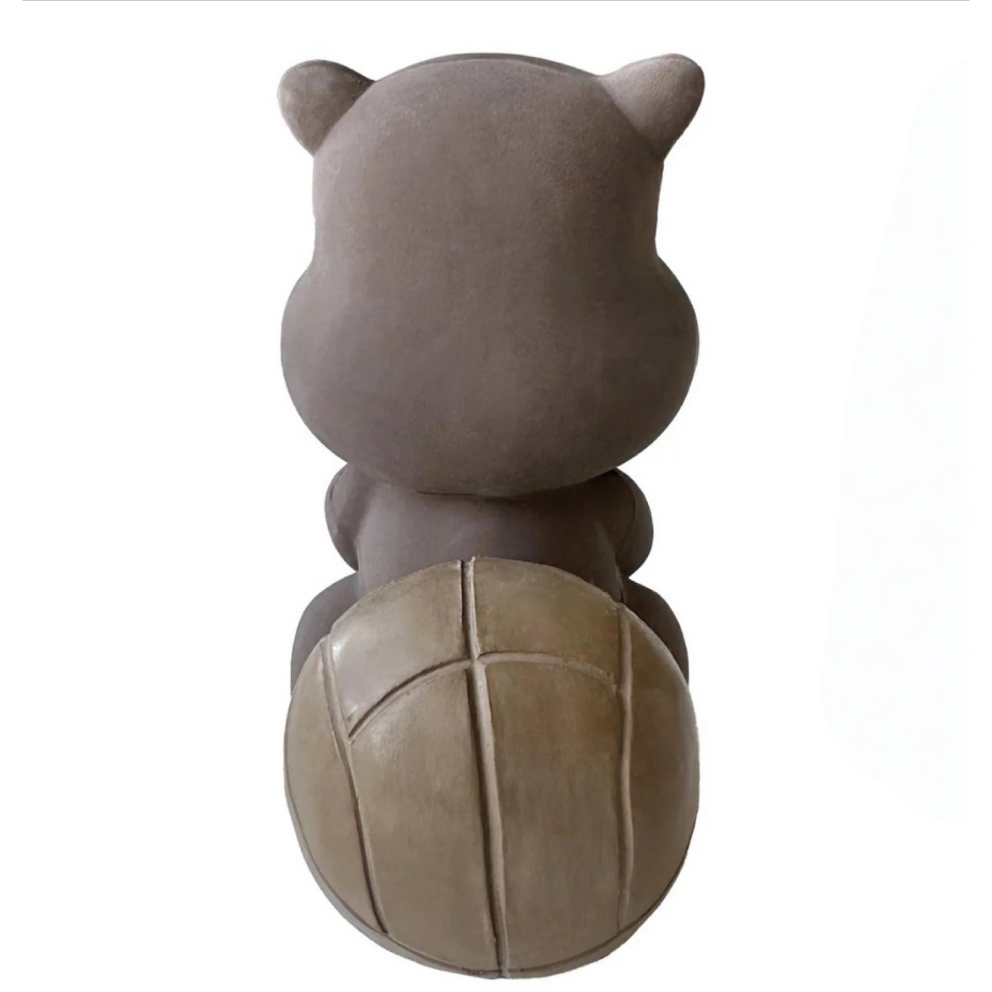 4.5" Beaver Dog Toy With Squeaker For Fetch and Chewing  - 100% Non-Toxic Latex