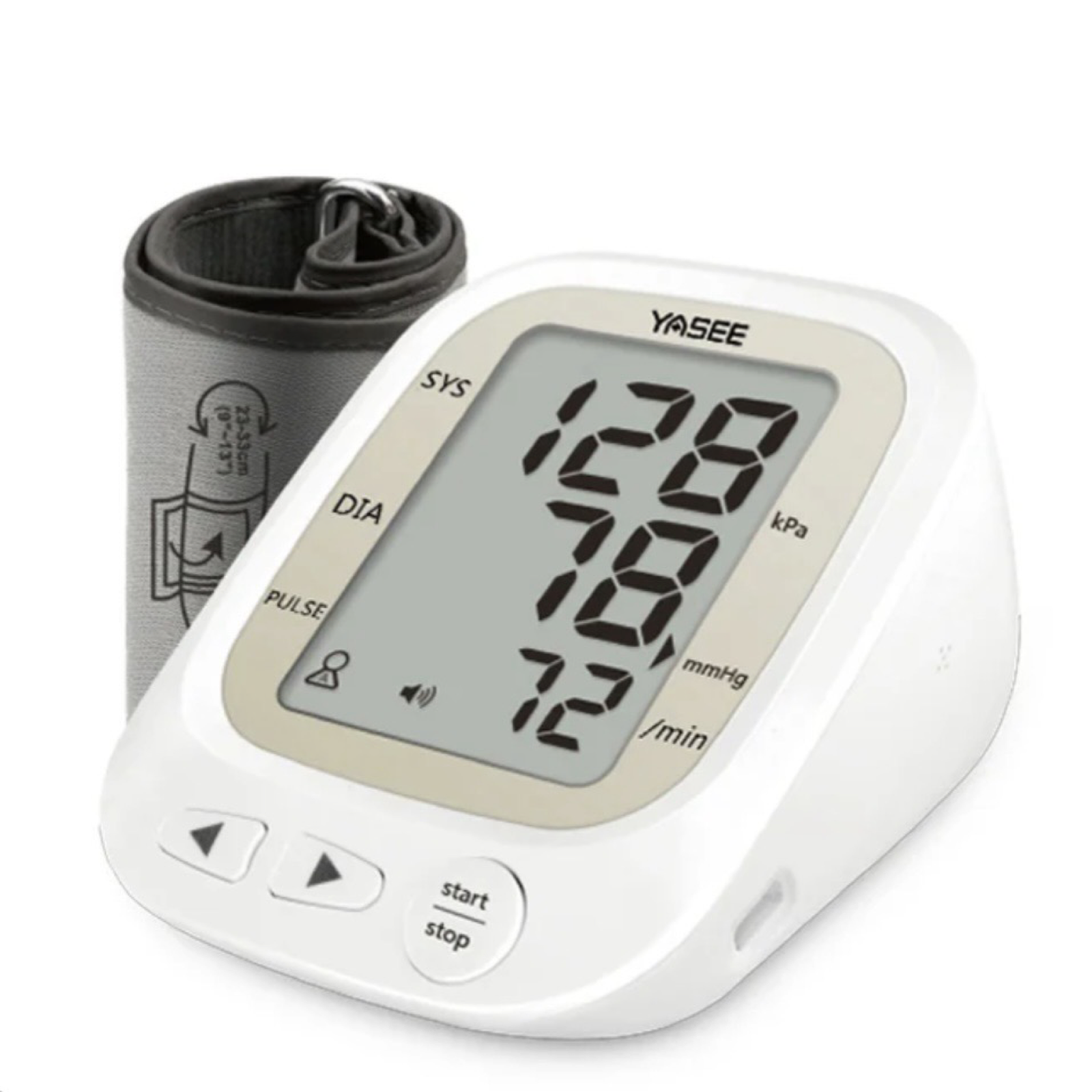 One Touch Automatic Blood Pressure Monitor - Store 99 Readings!
