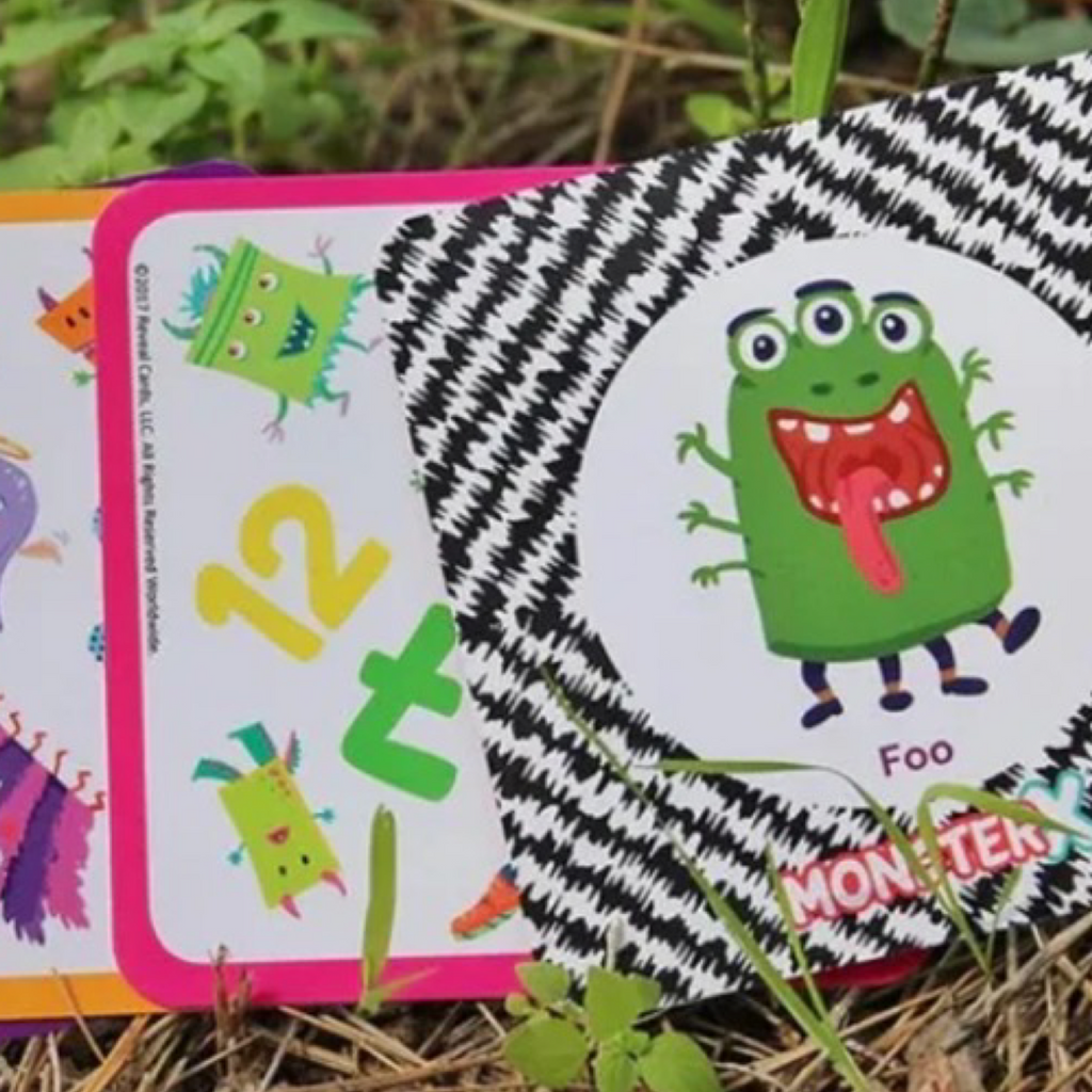 Qurious MonsterX STEM Math Flash Card Game –  Learn & Have Fun!