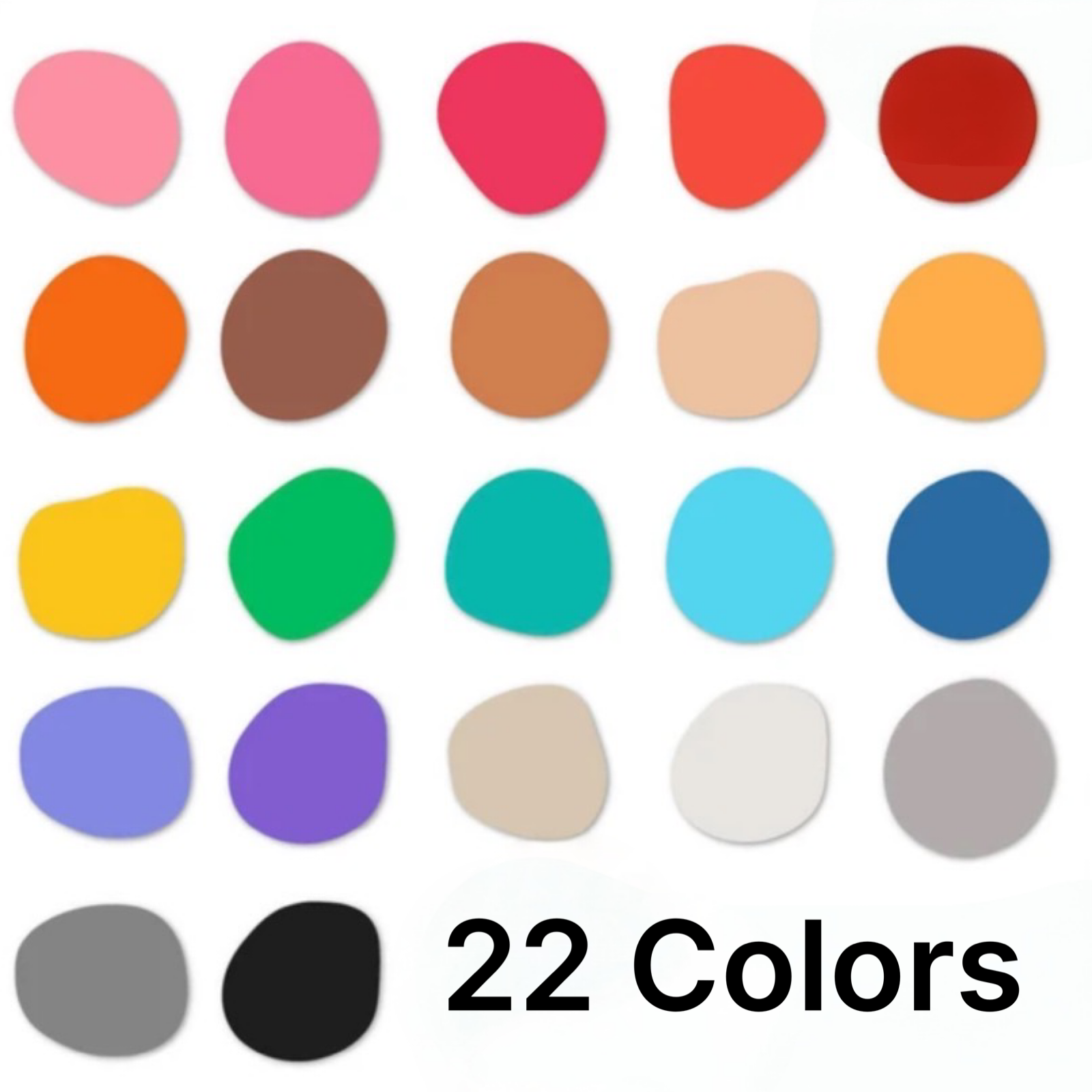 24 Jars Of Not Toxic Washable Face & Body Art Paint - Easy to Apply!