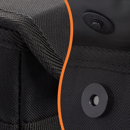 Drive 11" Collapsible Leak Proof Fabric Car Trash Bin - w/ Liners