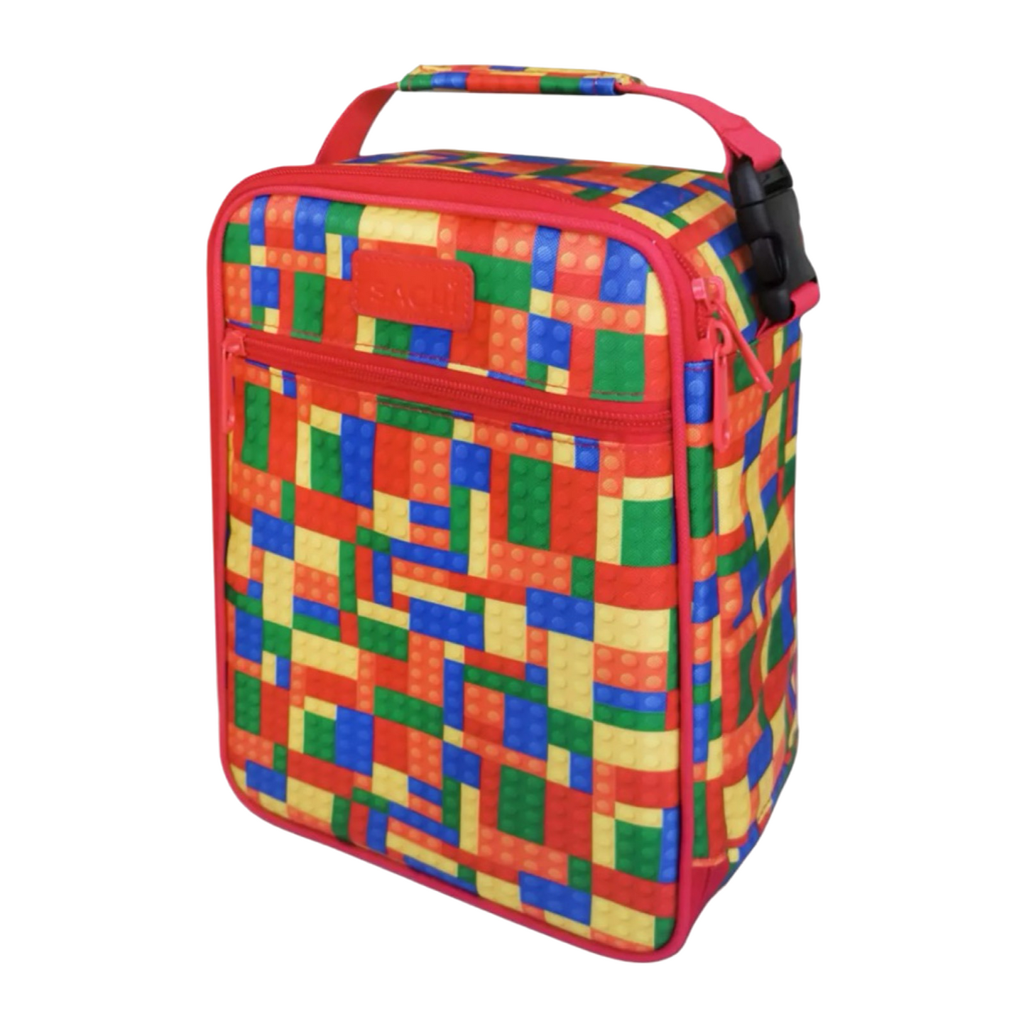 11" Sachi Insulated Lunch Bag For Kids w/ Buckle Handle - Attach To Backpack!