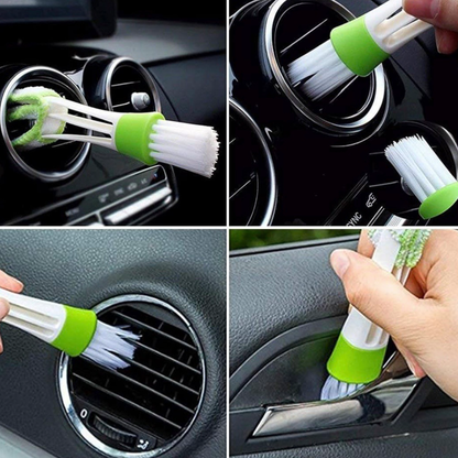 6" Double Ended Car Vent & Window Blinds Cleaner - Dust Hard To Reach Places!
