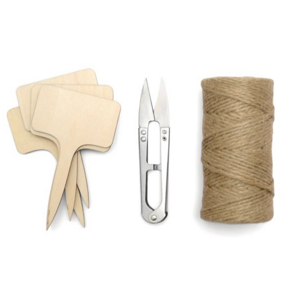 4pk of Gentlemen's Hardware Herb Gardening Pot Starter Kits