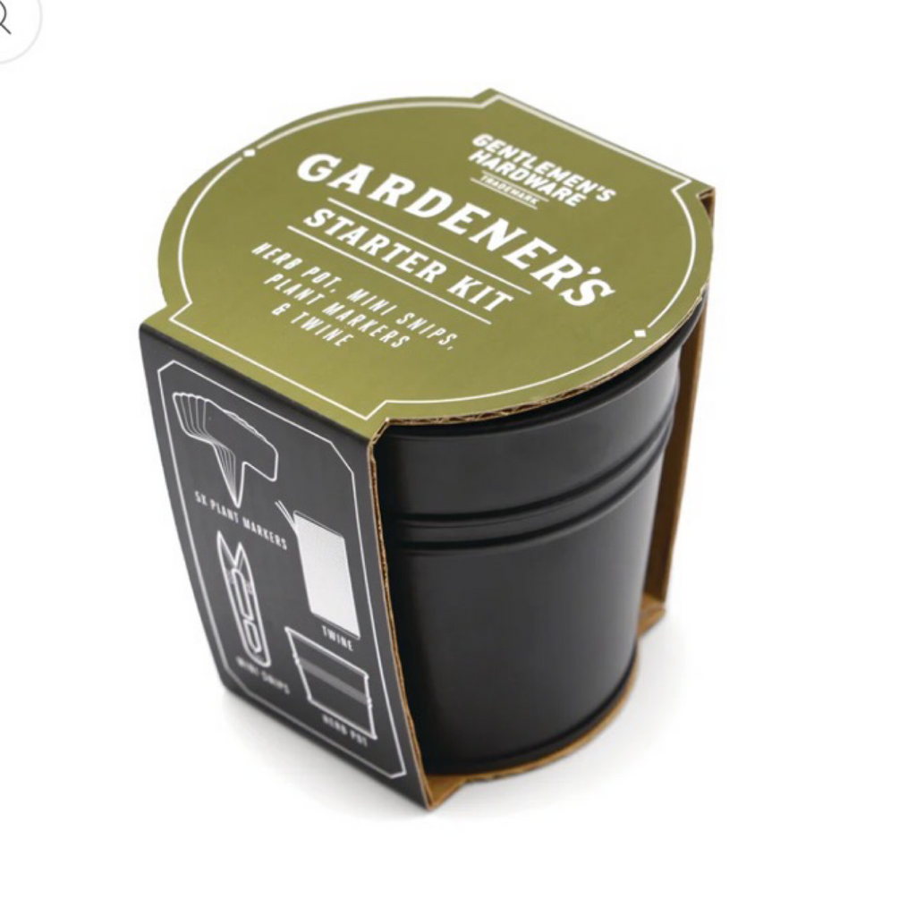 4pk of Gentlemen's Hardware Herb Gardening Pot Starter Kits
