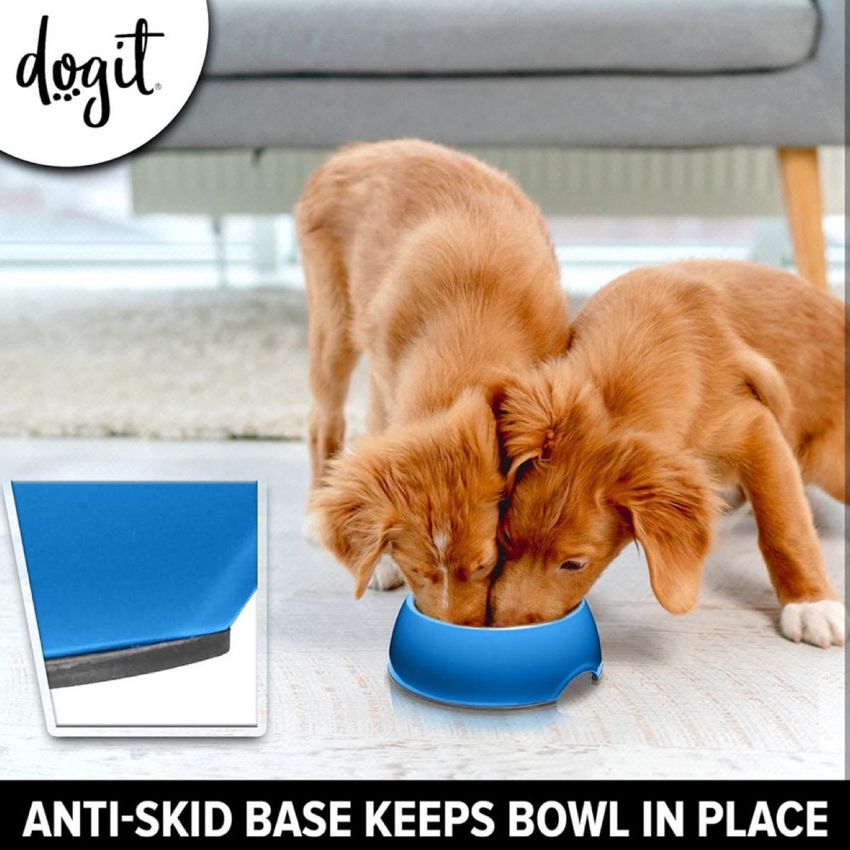 dog IT GO-SLOW Anti-Gulping Food Bowl - Avaiable in 3 Sizes