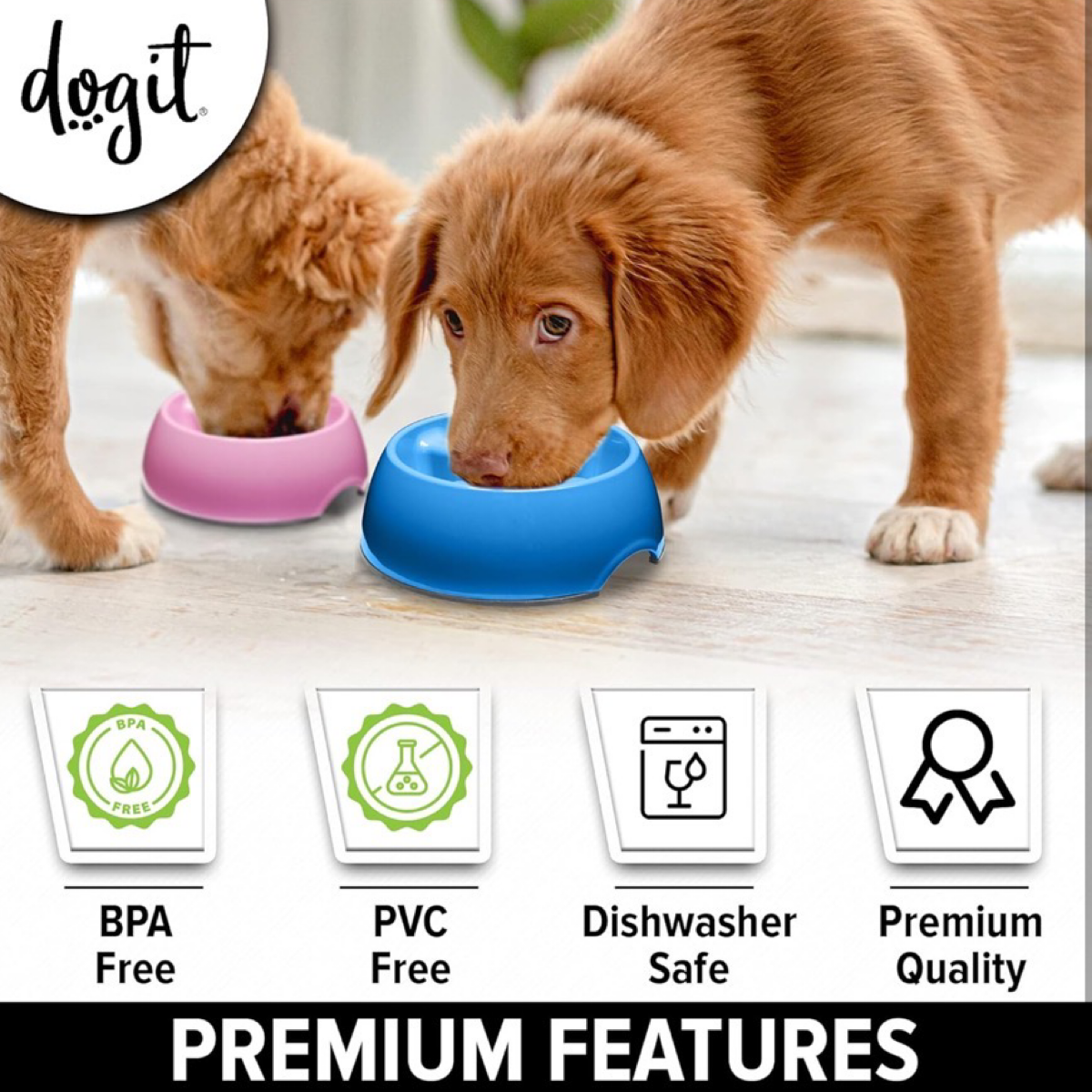 dog IT GO-SLOW Anti-Gulping Food Bowl - Avaiable in 3 Sizes