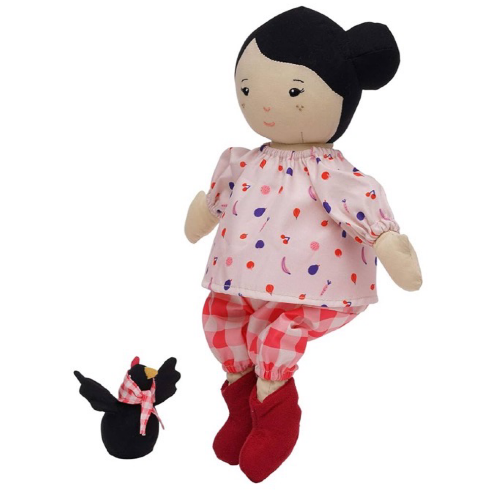 14" Manhattan Toy Playdate Friends - Cloth Doll w/ Companion