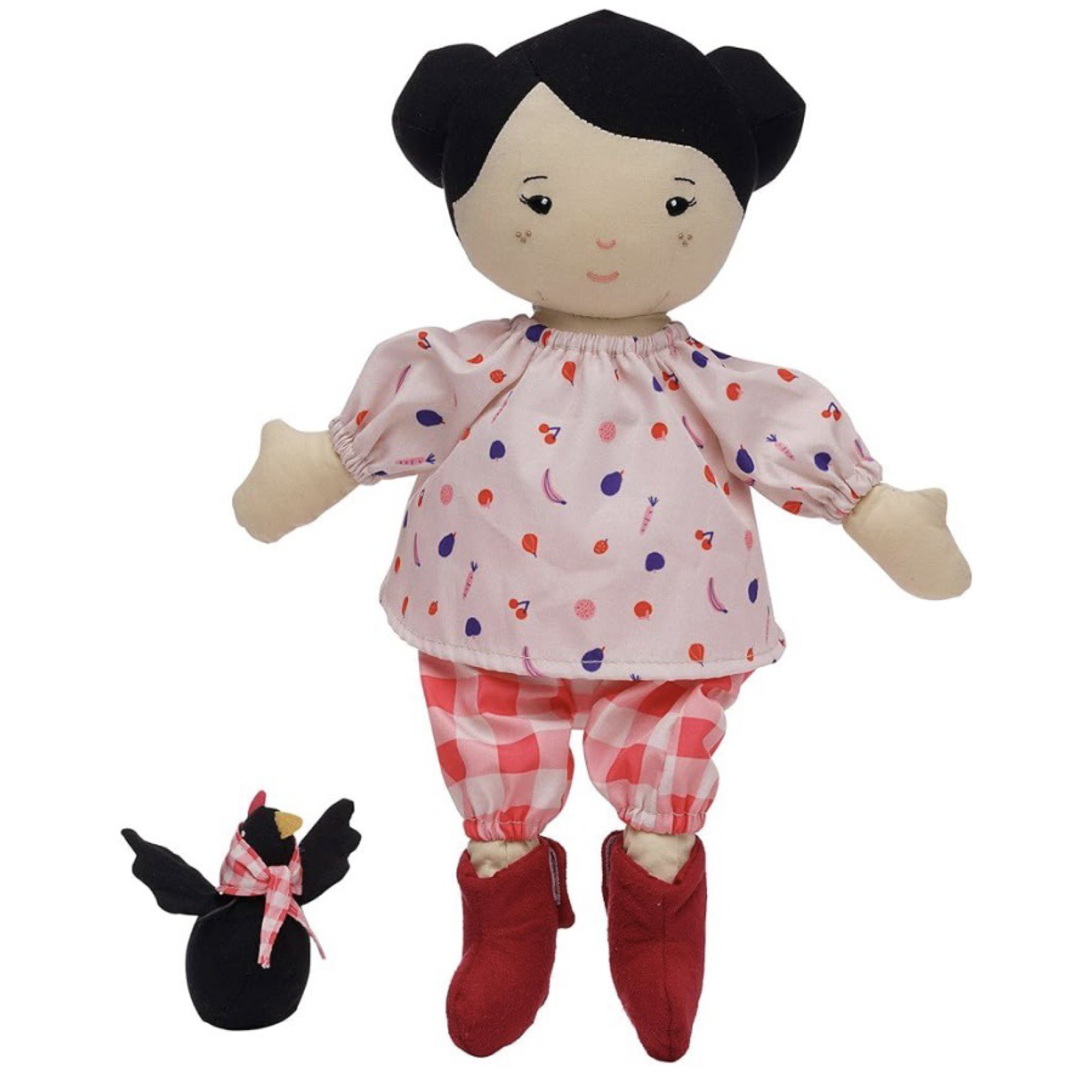 14" Manhattan Toy Playdate Friends - Cloth Doll w/ Companion