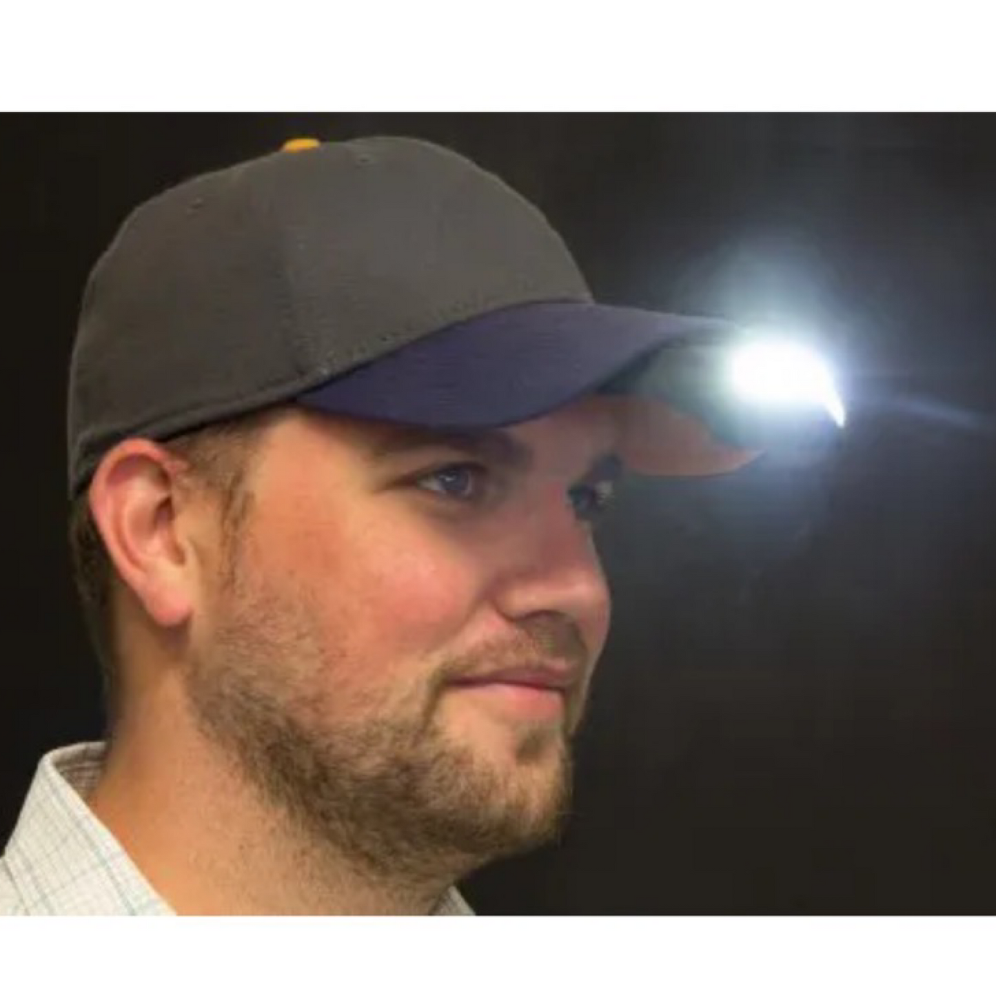 Super Bright Clip On LED Cap Light - 360° Horizontal Rotation