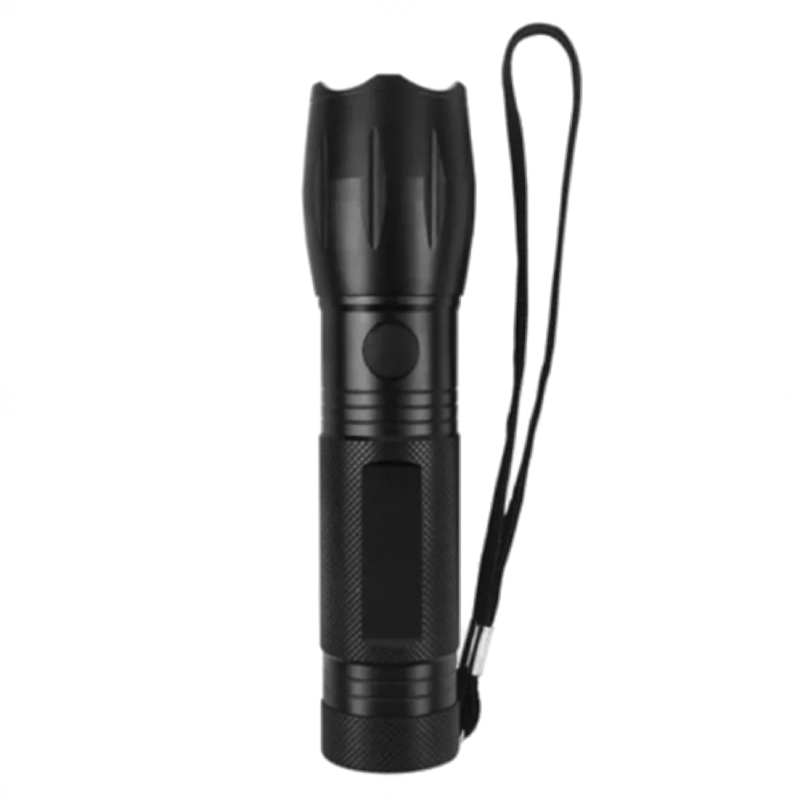 Diamond Visions Tactical COB LED Flashlight w/ Laser - Batteries Included!