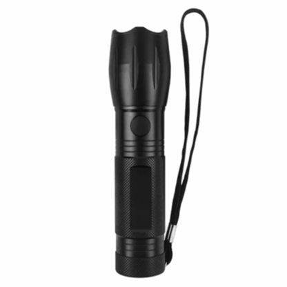 Diamond Visions Tactical COB LED Flashlight w/ Laser - Batteries Included!