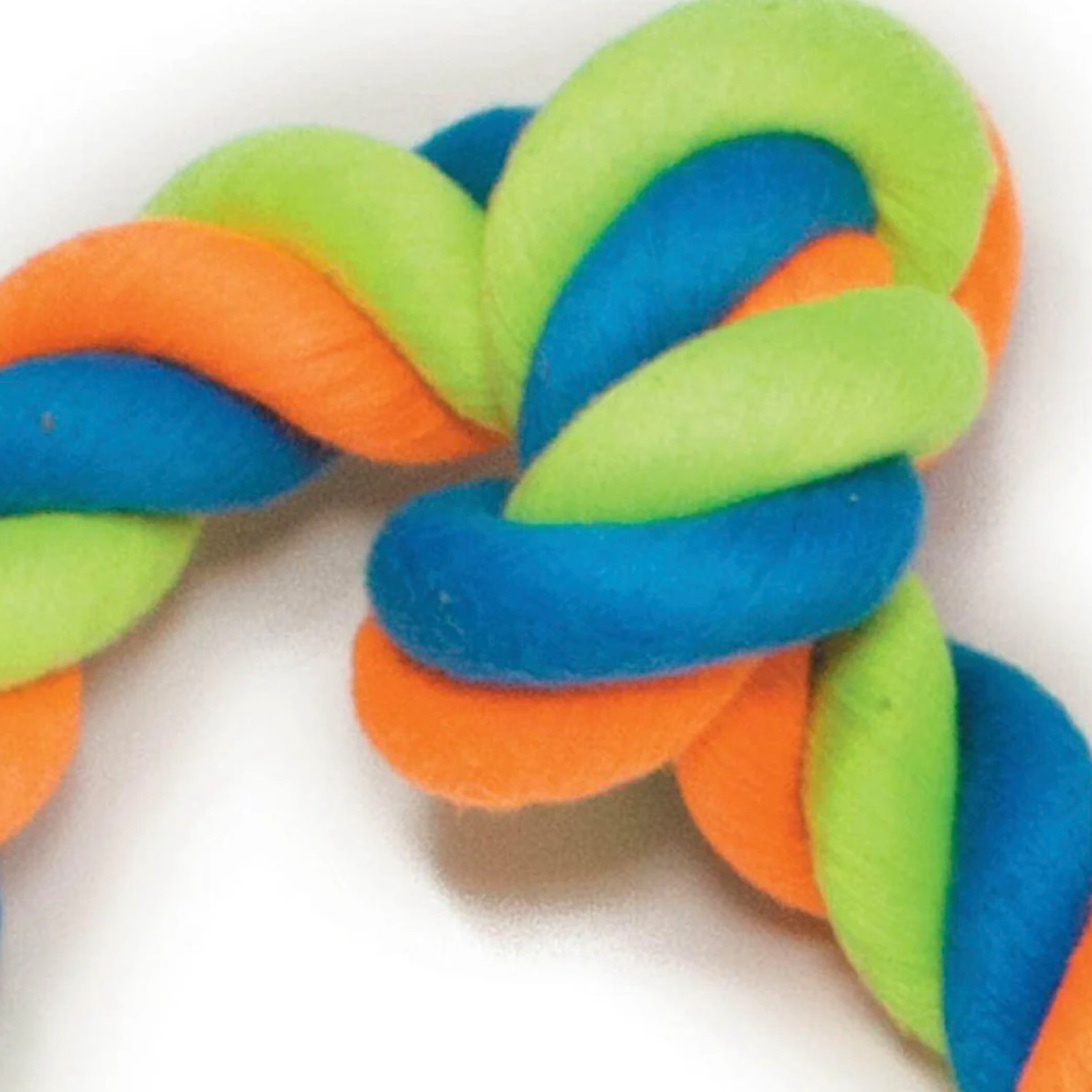 70" Grrigglers Mighty Bright Ropes "Snake" Dog Toy - Tug O' War Fun!