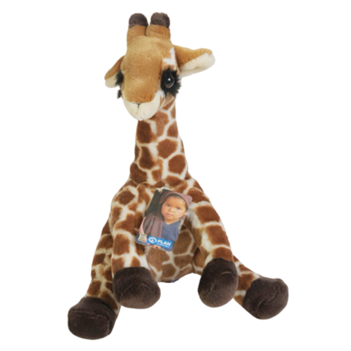 Nature Planet 12" Plush Giraffe or Rhino - Soft and Cute!