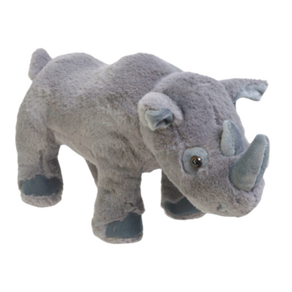 Nature Planet 12" Plush Giraffe or Rhino - Soft and Cute!
