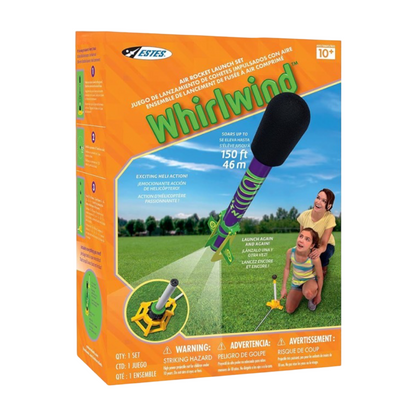 Estes Air Powered Whirlwind Rocket Launcher - Soars 150ft !