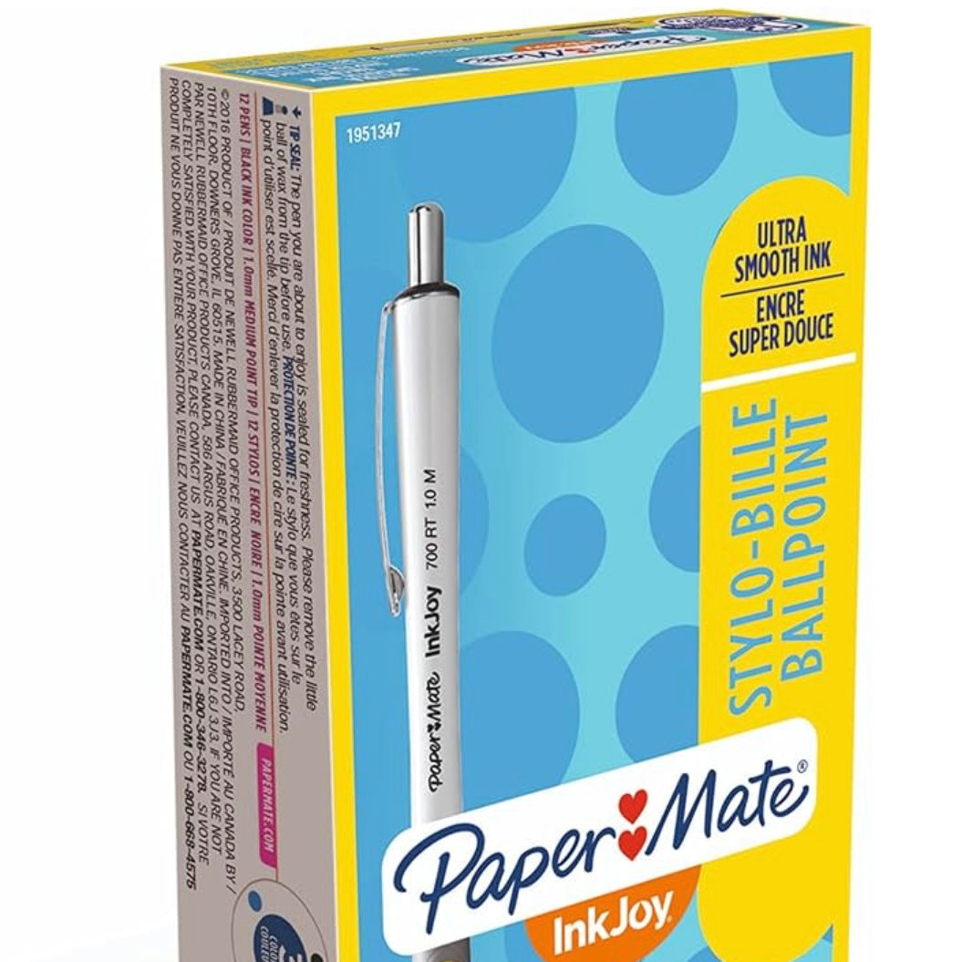 12pk Paper Mate® InkJoy® 700RT Retractable Ballpoint Pens
