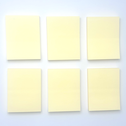 300 Yellow 1.5" x 2" Self Adhesive Sticky Notes - 50 Per Pad