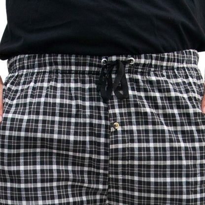 Trufit Men's Woven Sleep Jam Shorts – Pajama Lounge & Sleepwear