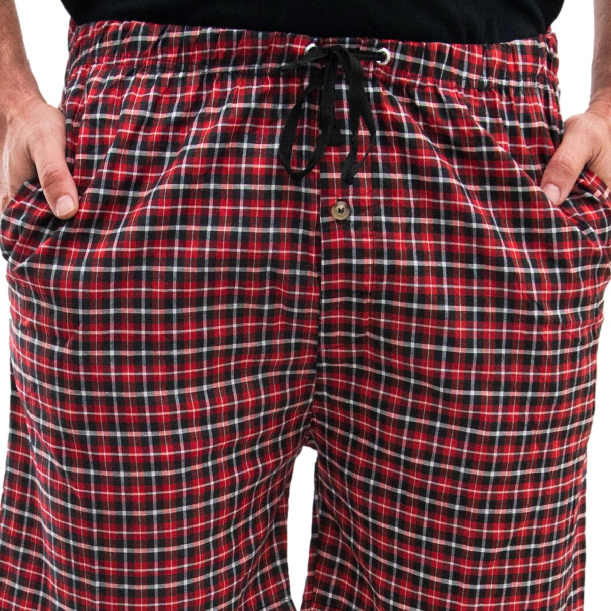 Trufit Men's Woven Sleep Jam Shorts – Pajama Lounge & Sleepwear