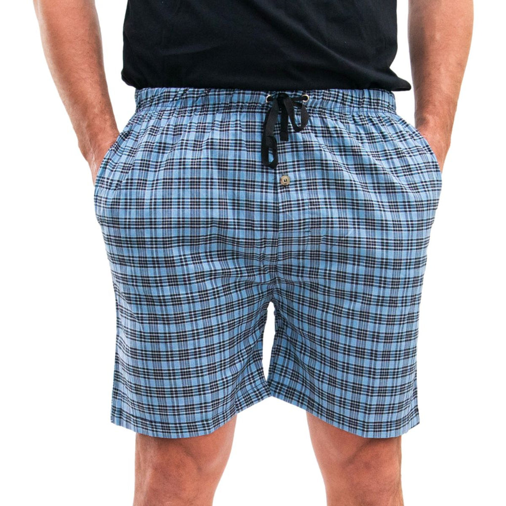 Trufit Men's Woven Sleep Jam Shorts – Pajama Lounge & Sleepwear