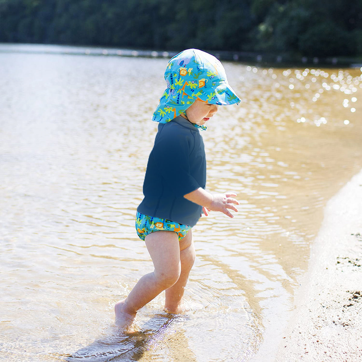 i Play UPF 50+ Rashguard Swim Tee - Baby, Toddler