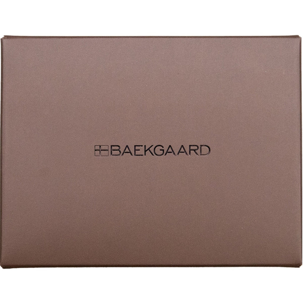 Baekgaard Leather & Canvas Card Case Wallet With Bottle Opener