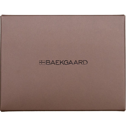 Baekgaard Leather & Canvas Card Case Wallet With Bottle Opener