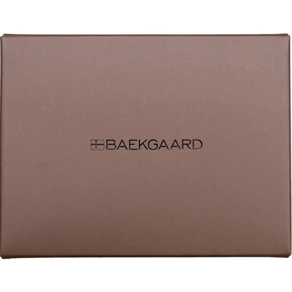 Baekgaard Leather & Canvas Card Case Wallet With Bottle Opener