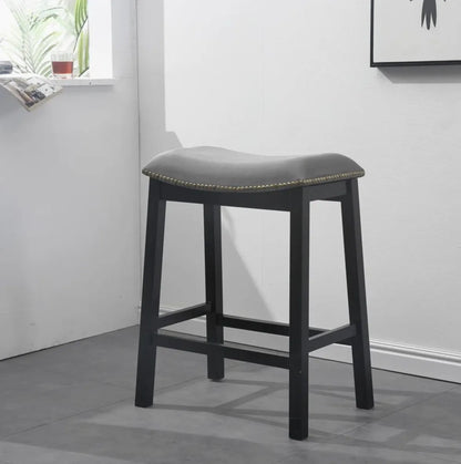 Solid Wood Counter Stool – Choose from 3 colors! SHIPS FREE!