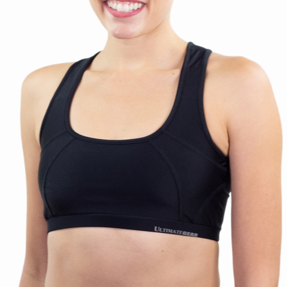Ultimate Gear Women’s Racerback Sports Bra – Moisture Wicking