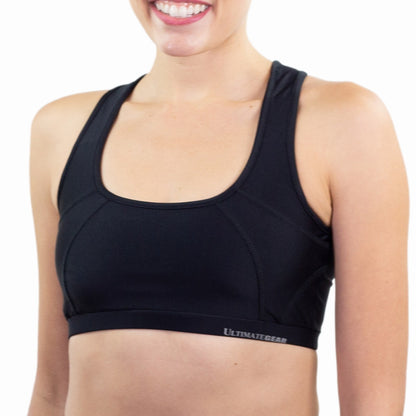 Ultimate Gear Women’s Racerback Sports Bra – Moisture Wicking