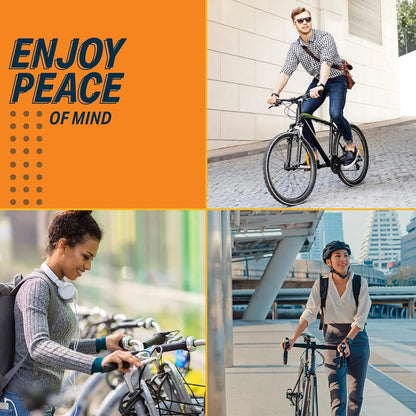 Bikeroo Heavy Duty Unbreakable Bike Lock Combination Chain