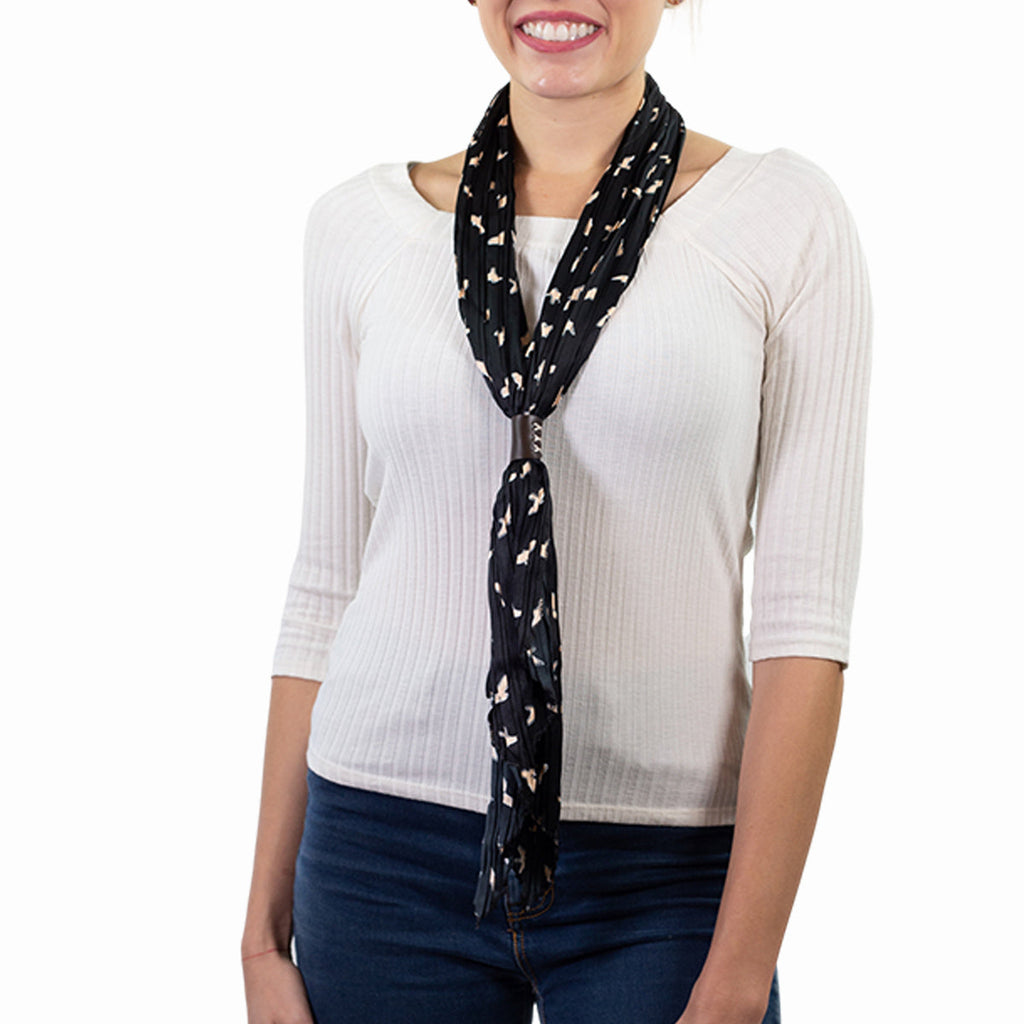 Capelli New York Skinny Scarf – Tie & Wear Multiple Ways