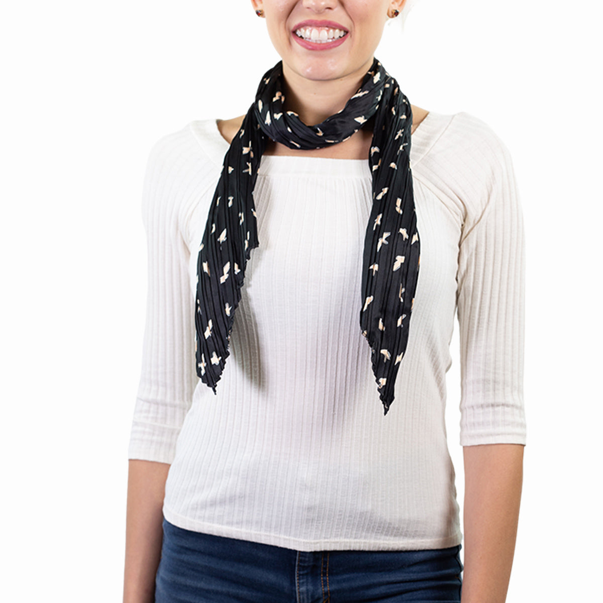 Capelli New York Skinny Scarf – Tie & Wear Multiple Ways