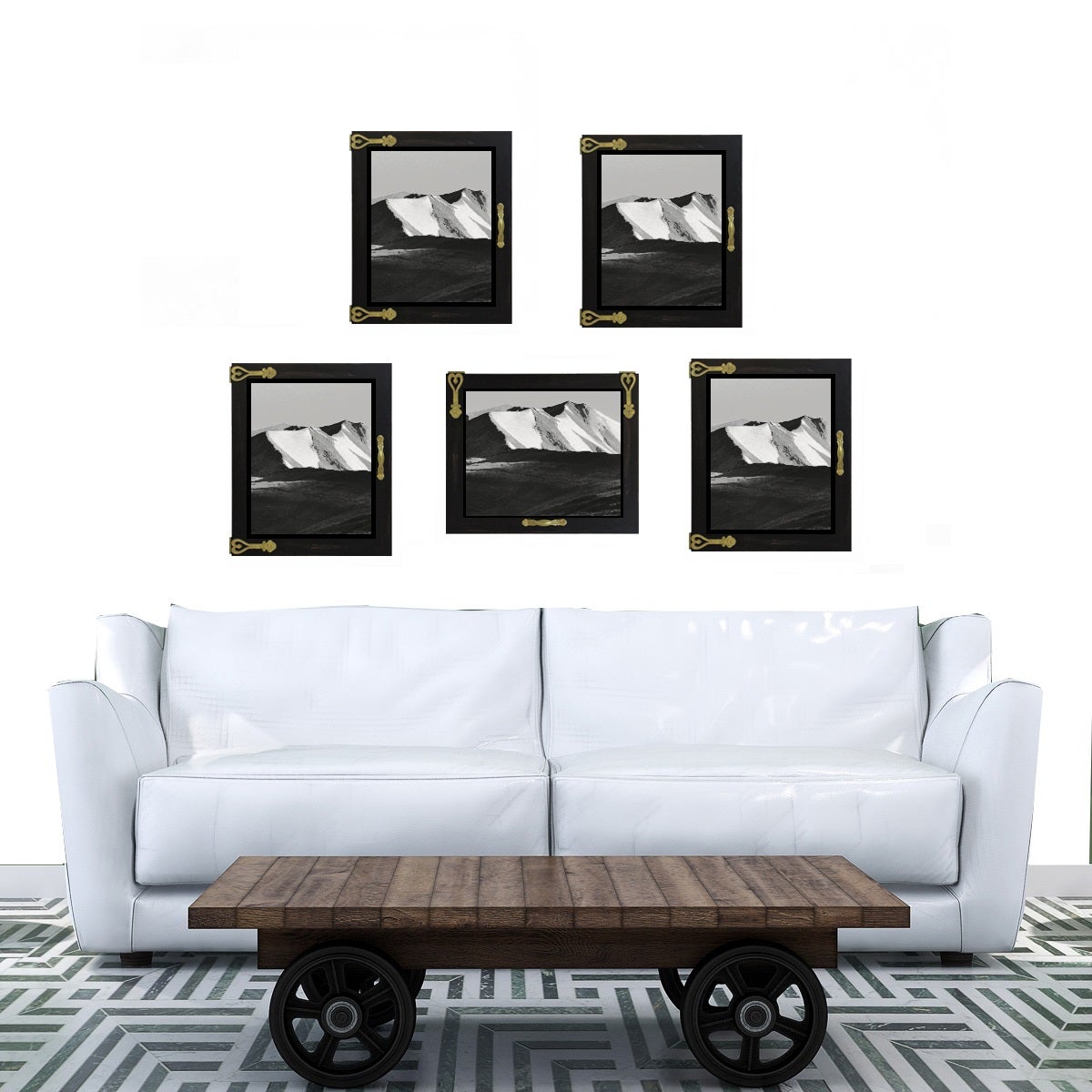 Better Homes & Gardens Wood Door Floating Frame for 5x7 Photos